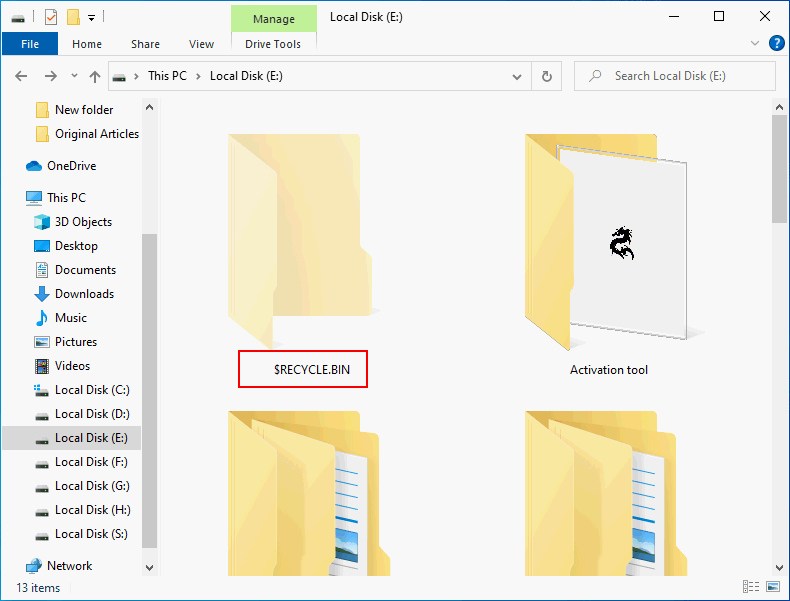 Apa itu Folder $RECYCLE.BIN? Apakah Itu Virus Atau Bukan