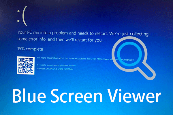 Prohlížeč modré obrazovky Windows 10/11 Celá recenze