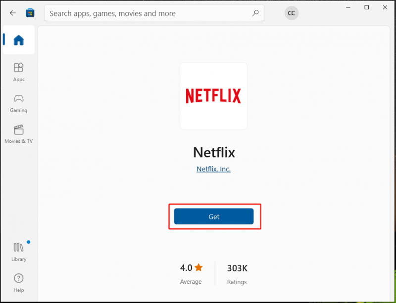 Netflix-sovelluksen lataaminen PC- ja iOS Android -mobiililaitteille