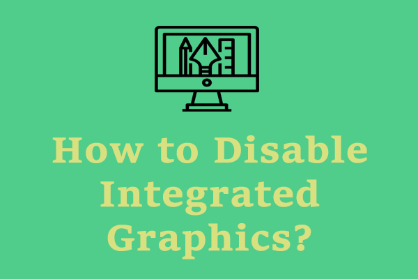 Como desativar gráficos integrados? Aqui estão 2 maneiras!