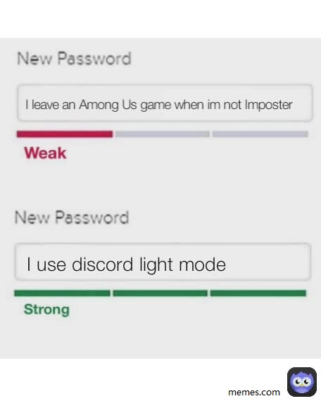 ışık modu Discord meme