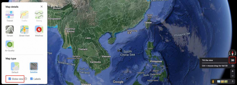 Paano Gawing 3D ang Google Maps para Magkaroon ng Magandang View sa PC Mobile
