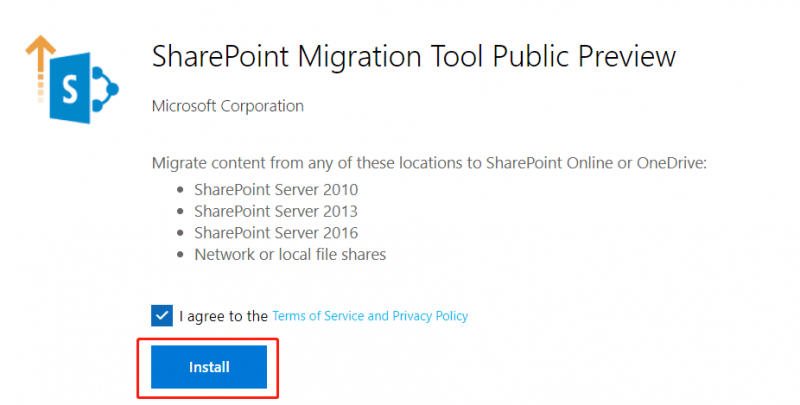   SharePoint-migreringsværktøj download