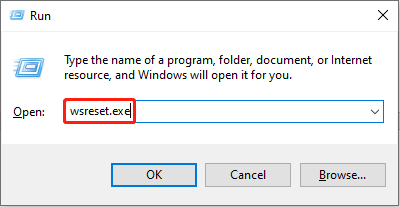   vymažte soubory mezipaměti Windows Store