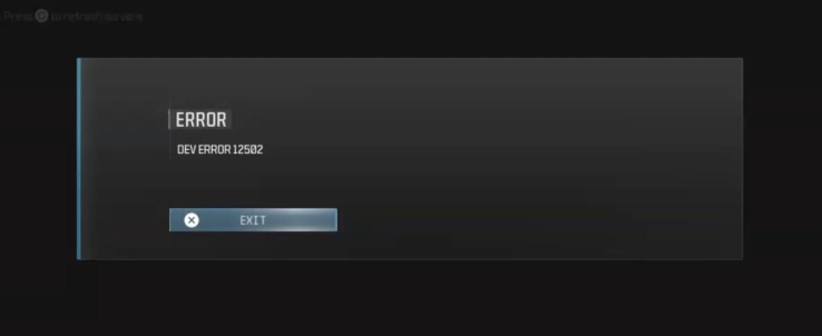Error DEV 12502 en Call of Duty: 4 formas de solucionarlo fácilmente