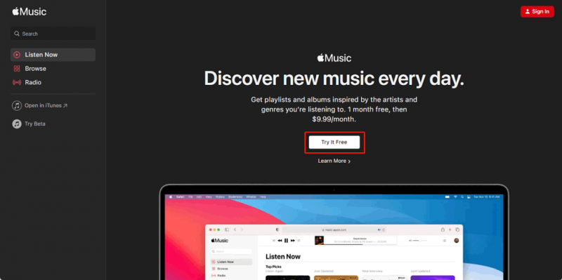   Apple Music online