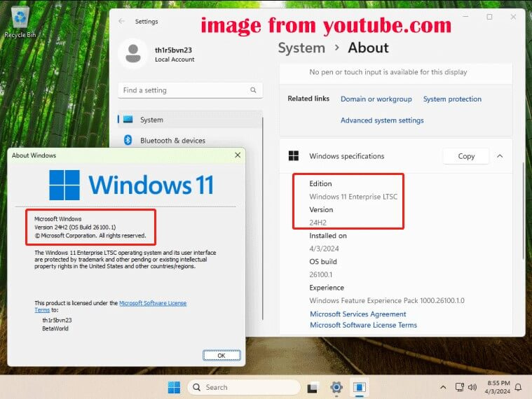   Windows 11 Entreprise LTSC