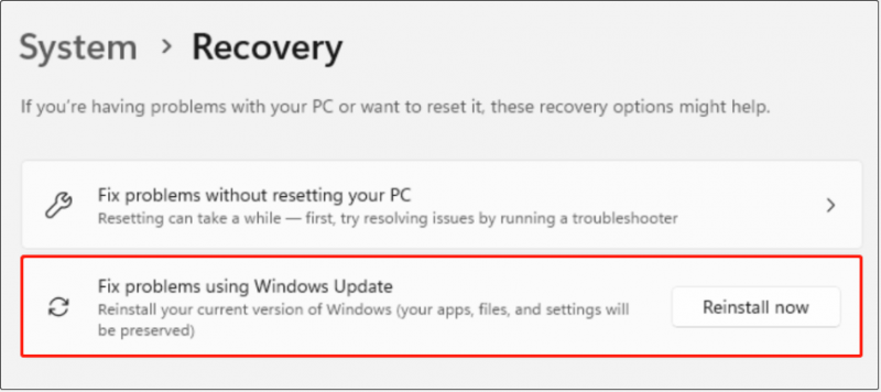   execute Corrigir problemas usando o Windows Update