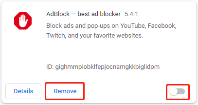   keelata AdBlock