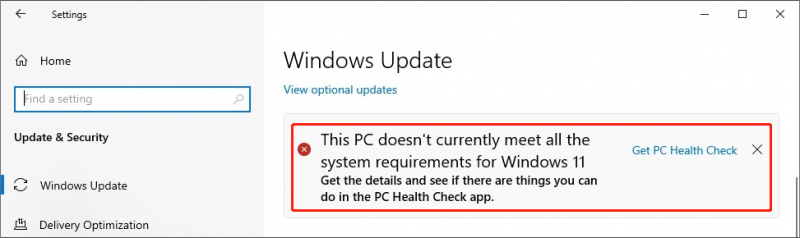   questo PC non può eseguire Windows 11