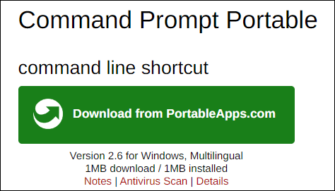 Windows 10 32비트 64비트 및 Windows 11용 명령 프롬프트 다운로드