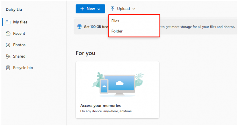   cập nhật thư mục hoặc tập tin của Windows Server