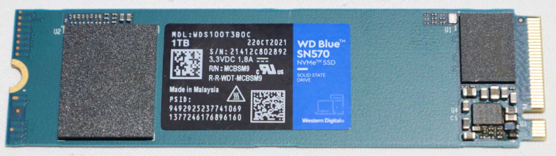 Panoramica dell'unità SSD NVMe WD Blue SN570: vale la pena acquistarla?