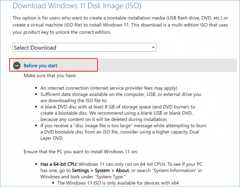 Begegnung mit Windows 11 ISO-Download-Fehler von Microsoft? 6 Wege