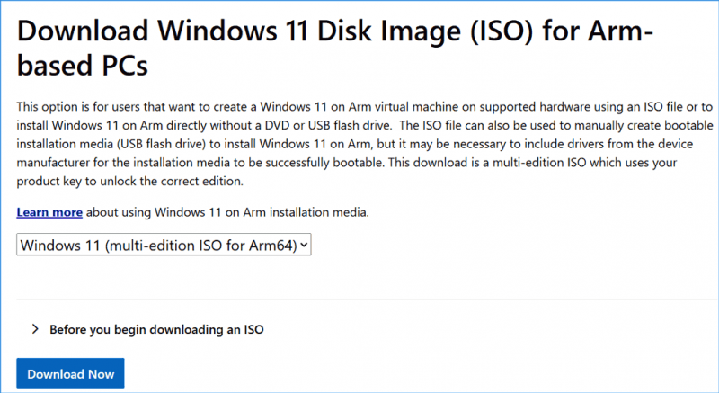   Prenos sistema Windows 11 24H2 ARM ISO