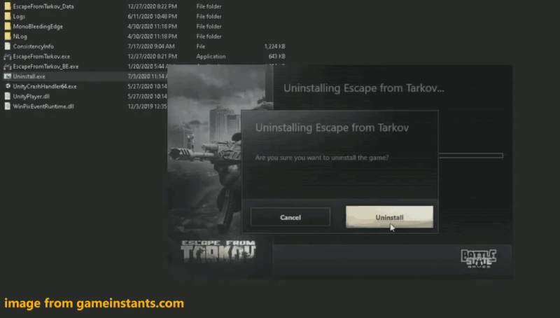 Comment désinstaller Escape from Tarkov sur un PC Windows ? Suivez un guide