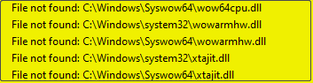 Corrigido: arquivo Xtajit.dll Wow64cpu.dll Wowarmhw.dll não encontrado