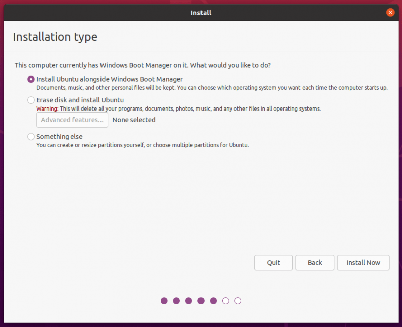   Ubuntu schreibt Änderungen auf Festplatten