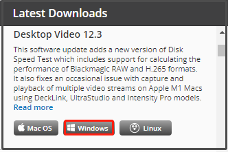 i-download ang pinakabagong release ng Desktop Video
