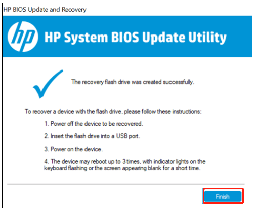   HP sistēmas BIOS atjaunināšanas utilīta