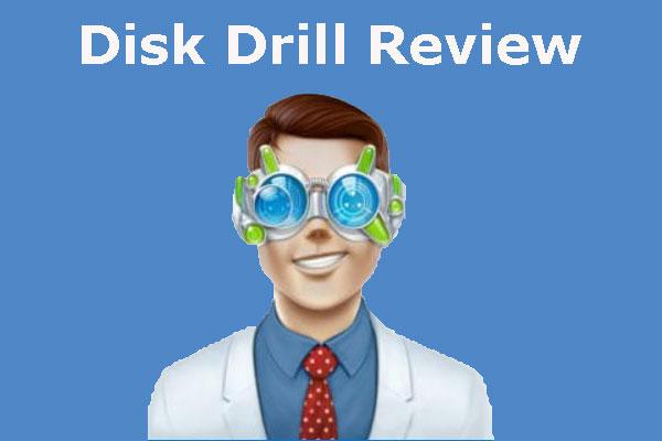 Revisió de Disk Drill: panell d