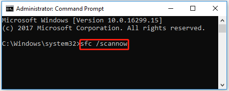   kjør System File Checker