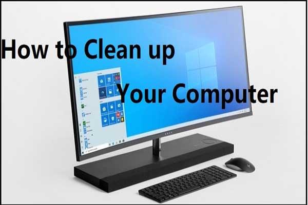 Hvordan rydde opp datamaskinen? Topp 8 metoder for deg
