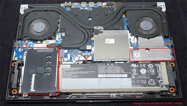   installera SATA SSD i Lenovo Legion T5 desktop