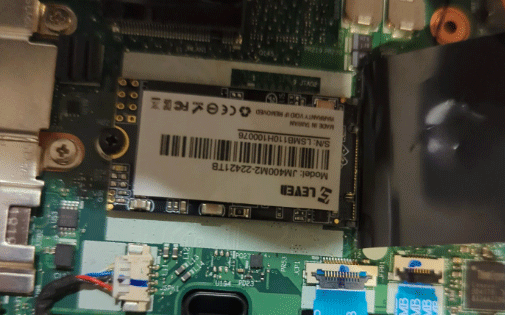   cài đặt SSD 2242