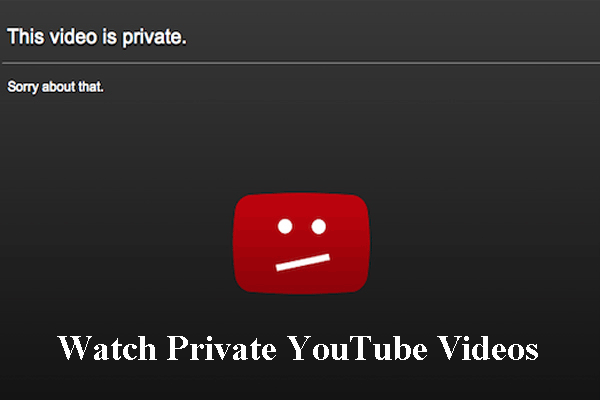 como assistir a vídeos privados do YouTube