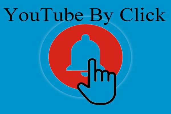 YouTube por clic