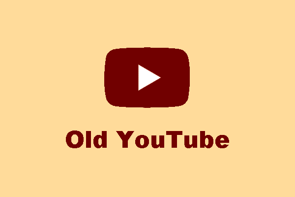 Hvordan gå tilbake til det gamle YouTube-oppsettet?