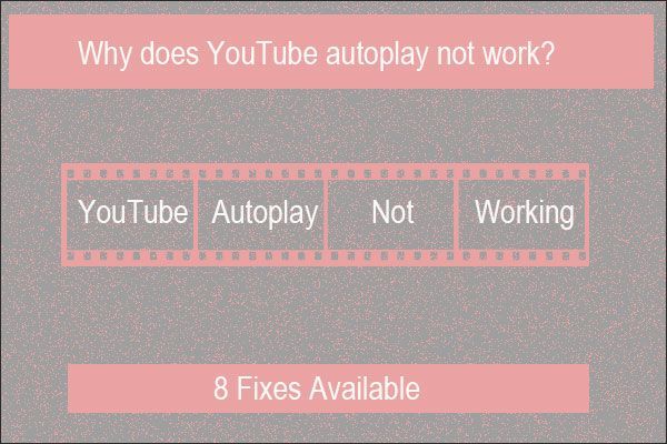 Η αυτόματη αναπαραγωγή του YouTube δεν λειτουργεί μικρογραφία