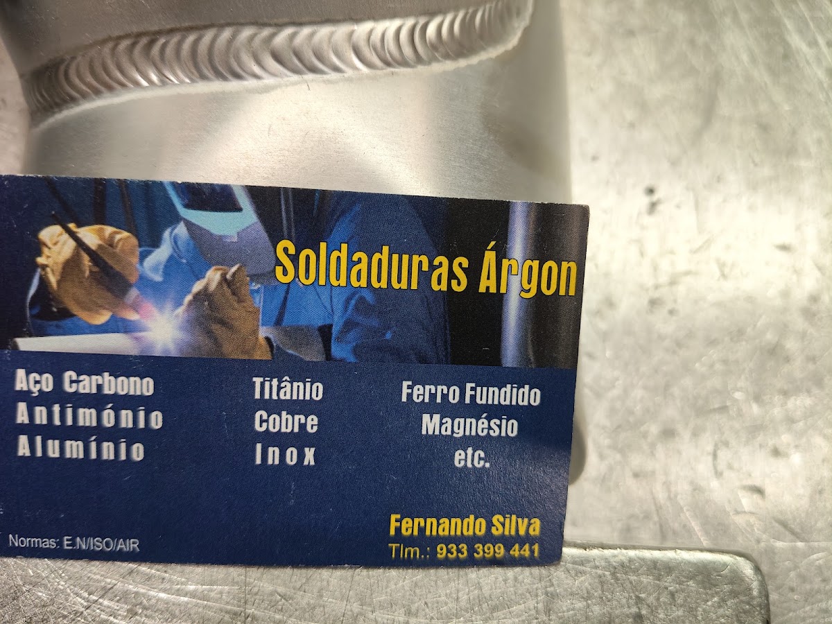 Fernando Silva soldaduras especiais, alumínio,titânio, magnésio. foto 3